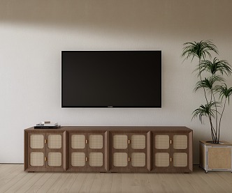 Quiet TV Cabinet-Quiet Wind TV Cabinet Ancient TV Cabinet 3d model