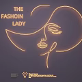 Creative Neon Light Fashion Lady Silhouette Lighting Combinations For Interior Decor