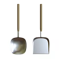 Stainless Steel Kitchen Utensils Long Handle Spatulas for Home Cooking Use