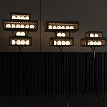Modern Floor Lamps With Black Tripod Bases And Intricate Cutout Designs For Interior Decor