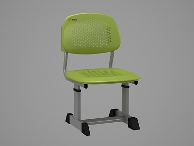 Modern Children's Chair Study Chair 3d model