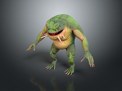 Monster Warrior Alien Monster Alien Monster 3d model