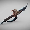 Big Sword Big Sword Hand-painted Big Sword Cartoon Big Sword Dragon Slayer Big Sword Magic Big Sword Magic Big Sword Magic Dragon Big Sword Low Face Number Low Model Simple Model Style 3d model