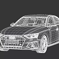 Audi A4L 2020 Audi 3d model