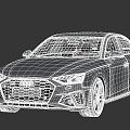 Audi A4L 2020 Audi 3d model