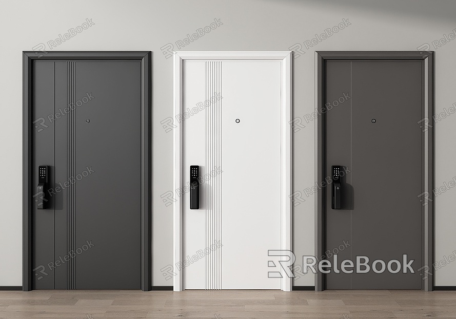 Modern security door entry door security door model