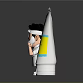 Cartoon Figure With White Headscarf Next To Taylor's Boots Classic Shaving Cream