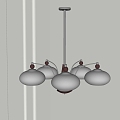 TECTA French chandelier 3d model