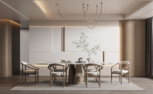 Modern Restaurant 3d model