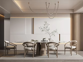 Modern Restaurant 3d model