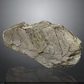 Natural Stone With Rough Surface Texture And Beige Brown Natural Patterns