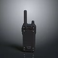 Black Handheld Walkie Talkie With Antenna For Outdoor Professional Communication
