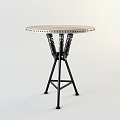 Modern table 3d model