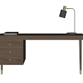 New Chinese Desk Lamp 3d model