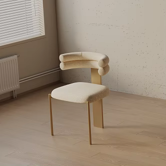modern leisure chair 3d model
