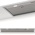 Modern Stainless Steel Kitchen Range Hood A High Performance Built In Appliance