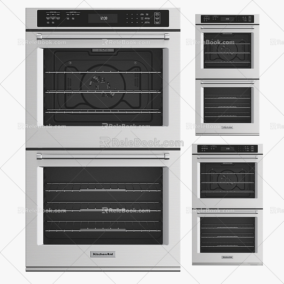 Built-in Oven Microwave 3d model