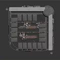 Advanced Space Station Equipment With Solar Panels And Robotic Arms