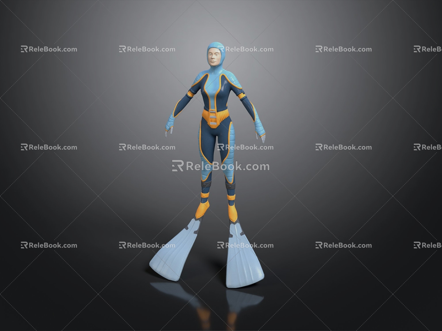 Diving Helmet Diver Diving Suit Heavy Duty Diving Helmet Diving Equipment Diving Facility Helmet 3d model