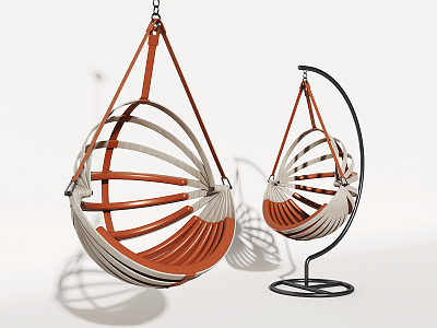 Modern Hanging Chair Fashion Leisure Hanging Chair 3d model