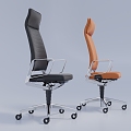 Modern office chair 3d model