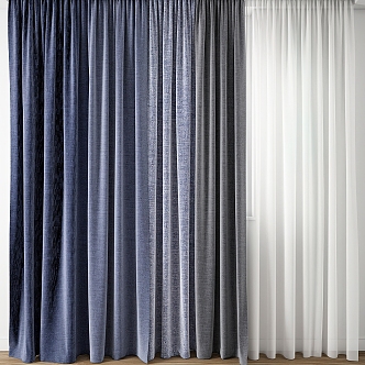 Fabric Curtain 3d model