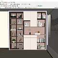 Modern Decorative Cabinet Ornament Combination 3d model