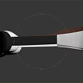 Three Stylish VR Headsets Featuring Brown White Black Hues And Sleek Headband Design