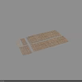 Bamboo Woven Fence Design With Natural Texture Intricate Details And Crafted Patterns