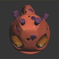 Modern Game Character Monster Head Monster Head Monster 3d model