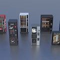 Various Commercial Vending Machines For Beverage Coffee And Snack Dispensing