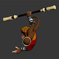 Modern Game Character Goku Monkey Sun Wukong Monkey 3d model