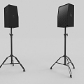 Vertical sound 3d model