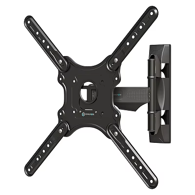 StarTech Black Metal TV Wall Mount With Adjustable Arms And Multiple Mounting Holes 3d model