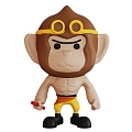 Modern Q-version Monkey King Cartoon Great Sage Sun Children's Toy Decoration 3d model