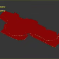 Golf Course Layout With Green Fairways Winding Paths And Clubhouse Buildings