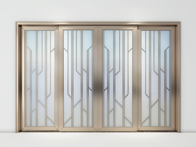 Modern sliding door model