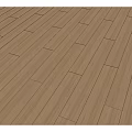 Natural Hardwood Flooring With Smooth Surface And Classic Wood Grain