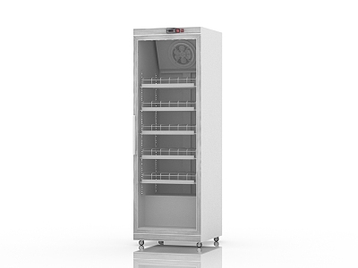 Modern Fridge Freezer 3d model