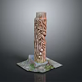Columns Stone Columns Stone Columns Old Columns Roman Columns Roman Columns Classical Columns Greek Columns 3d model