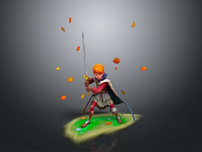 King Arthur Warrior Viking Warrior Viking Warrior Guard Assassin Killer 3d model