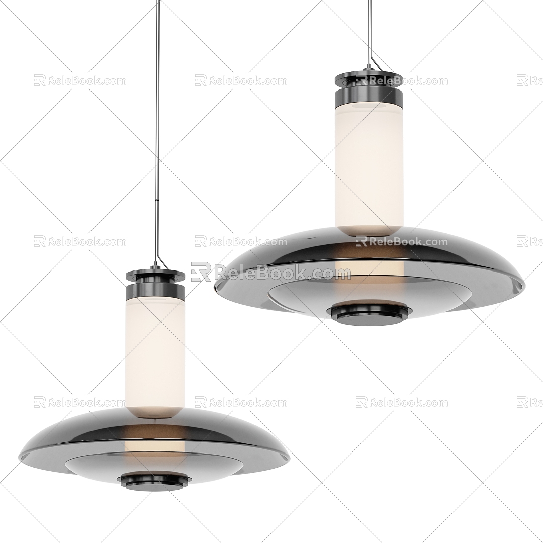 Chandelier Restaurant Chandelier Glass Chandelier 3d model