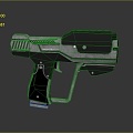 pistol semi-automatic pistol automatic pistol modern weapon hot weapon hot weapon gun military 3d model