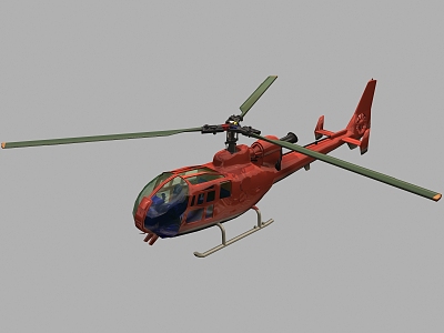 Helicopter 3d model