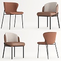 Dining chair SU model 3d model