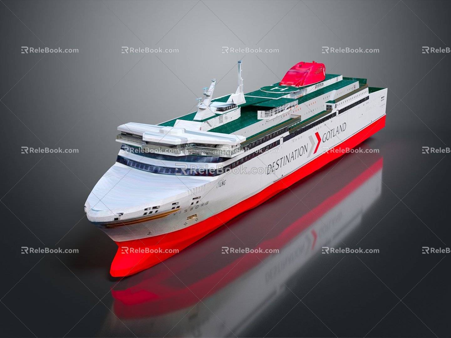 Modern Cruise Ship Cruise Ship Hull Giant Cruise Ship Luxury Cruise Ship Large Cruise Ship Ferry 3d model