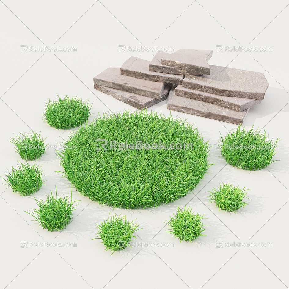 Grass 3d model