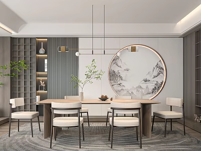 New Chinese Restaurant 3d model