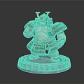Mech Warrior Mech Soldier Machine Battlearm Mechanical Battlearm Machine Fighter Robot 3d model