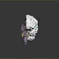 head structure head planer face human head planer face human brain planer face head structure brain structure human head structure 3d model